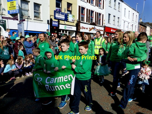 Photo 6"x4" Carmen Runners, St Patrick's Day 2016 Omagh c2016