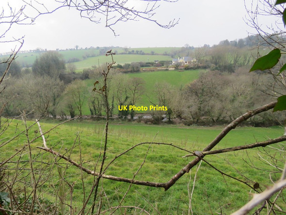 Photo 6"x4" A view over the Tuough valley Templemartin c2016