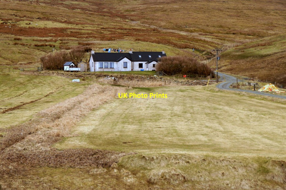 Photo 6"x4" Hillside, Ollaberry Eastwick\/HU3679 c2016