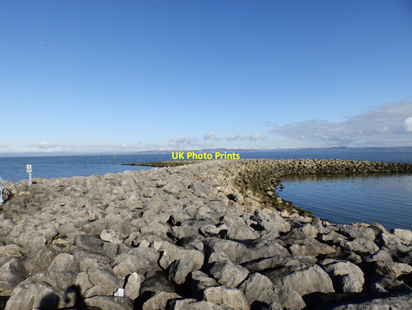 Photo 6"x4" Sea Defences, Morecambe Bay Morecambe c2016
