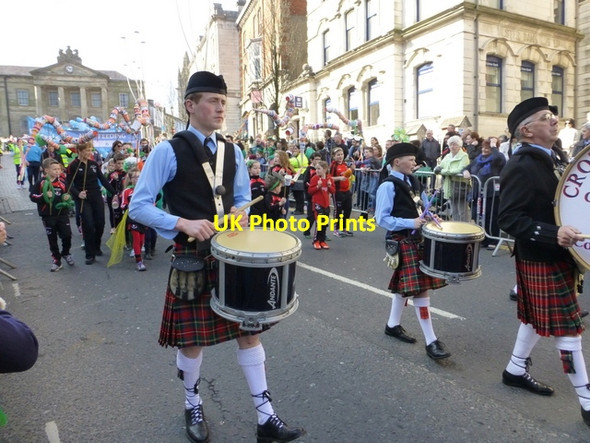 Photo 6"x4" Drummers, St Patrick's Day 2016 Omagh Parade Omagh c2016