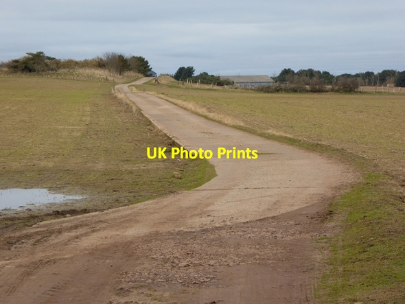 Photo 6"x4" Farm road on the Tyninghame estate Whitekirk c2016