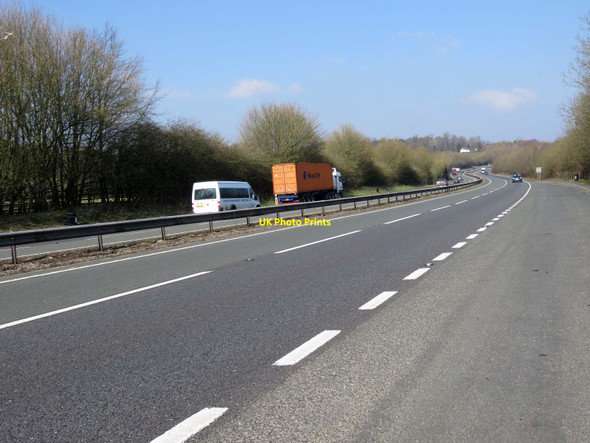 Photo 6"x4" The A34 looking northbound Whitway c2016
