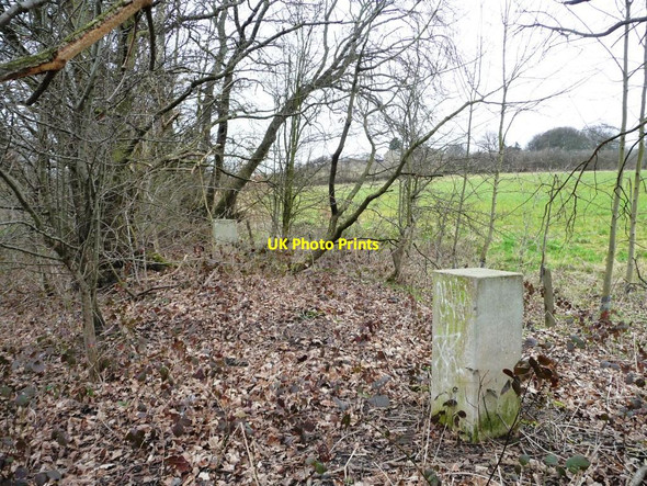 Photo 6"x4" Direction markers, Trans Pennine Trail Worsbrough c2016