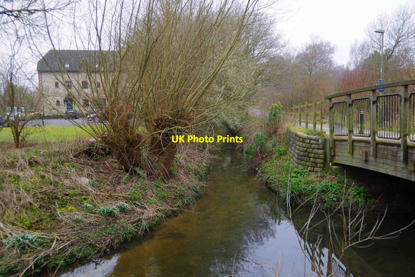 Photo 6"x4" Confluence of Colwell Brook and Emma's Dike, Witney, Oxon Witney c2016