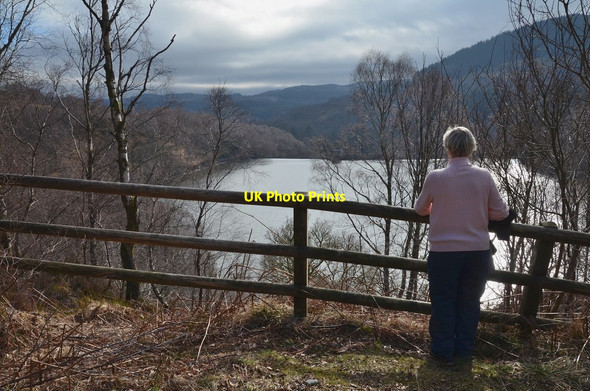Photo 6"x4" Glen Finglas Reservoir Brig o' Turk c2016