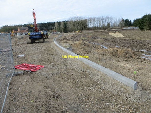 Photo 6"x4" Road from the roundabout Chilton\/SU4885 c2016