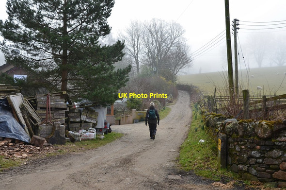 Photo 6"x4" Track to the falls, Acharn Acharn\/NN7543 c2016