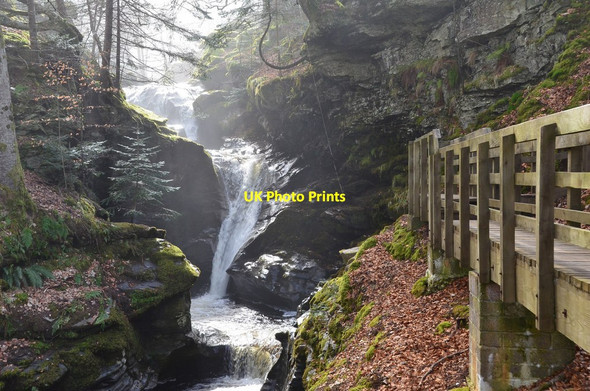 Photo 6"x4" Upper Falls of Acharn (2) Acharn\/NN7543 c2016