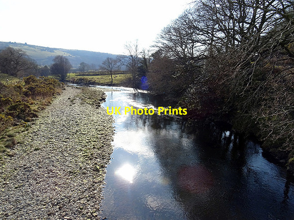 Photo 6"x4" Afon Rheidol, looking downstream Aberffrwd\/SN6878 c2016
