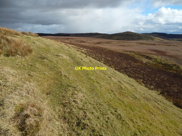 Photo 6"x4" South-western slopes of Meikle White Hill Meikle White Hill c2016