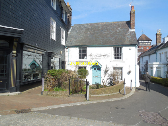 Photo 6"x4" Cottage in Cliffe High Street Lewes Lewes c2016