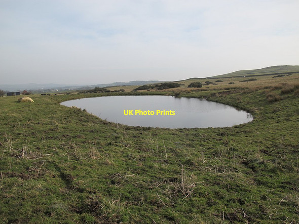 Photo 6"x4" A small tarn on Rombalds Moor Burley Woodhead c2016