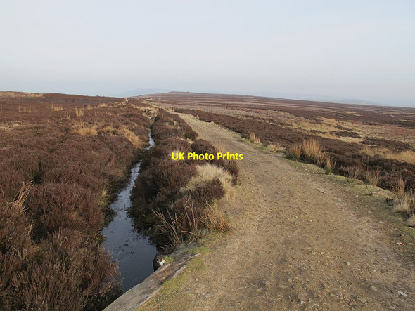 Photo 6"x4" Occupation Lane, Rombalds Moor East Morton\/SE1042 c2016