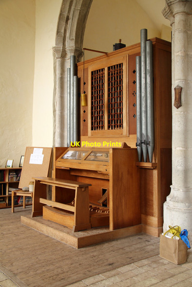 Photo 6"x4" St Edmund, East Mersea - Organ East Mersea c2016