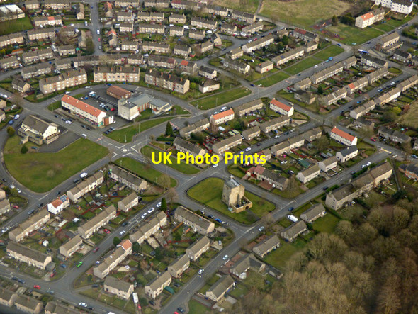 Photo 6"x4" Johnstone Castle from the air Johnstone\/NS4362 c2016