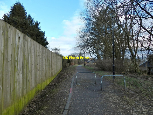 Photo 6"x4" Cycle path, Callander Callander c2016