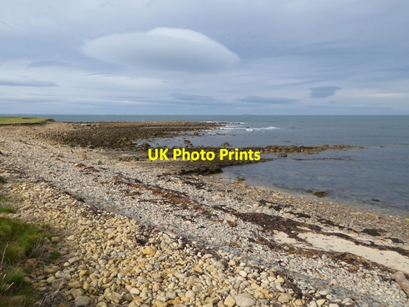 Photo 6"x4" Rocky shore by Mill Stone Neuk Broxburn\/NT6977 c2016