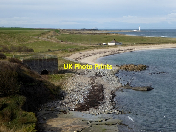 Photo 6"x4" Coastline at Skateraw Innerwick\/NT7274 c2016