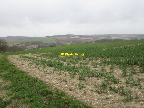 Photo 6"x4" View towards Langtoft Langtoft\/TA0166 c2016