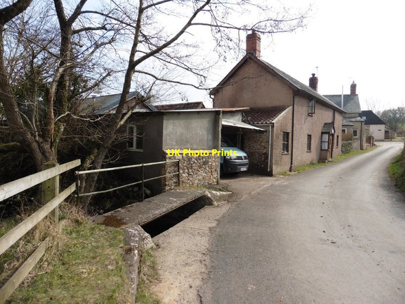 Photo 6"x4" Ford and footbridge near Dunkeswell Abbey Abbey\/ST1410 c2016