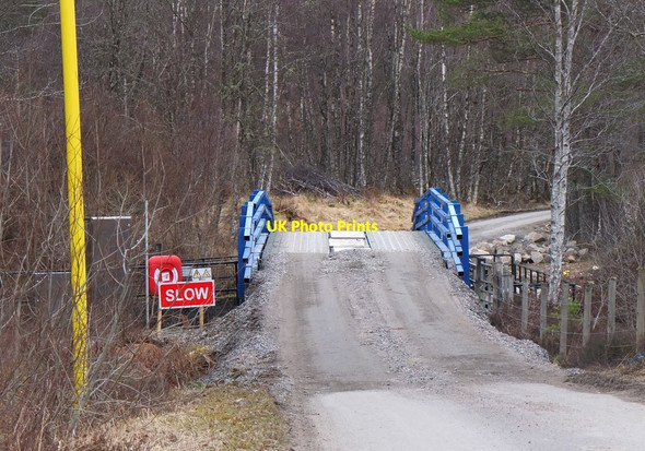 Photo 6"x4" Bridge over the Ceannacroc outflow Ceannacroc Bridge c2016