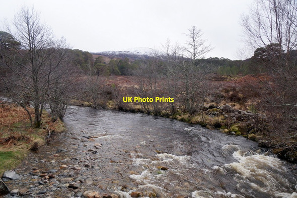 Photo 6"x4" Allt Garbhe in Glen Affric Loch Pollain Buidhe c2016