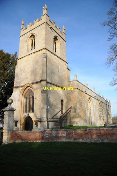 Photo 6"x4" Preston-on-Stour church Preston on Stour c2016
