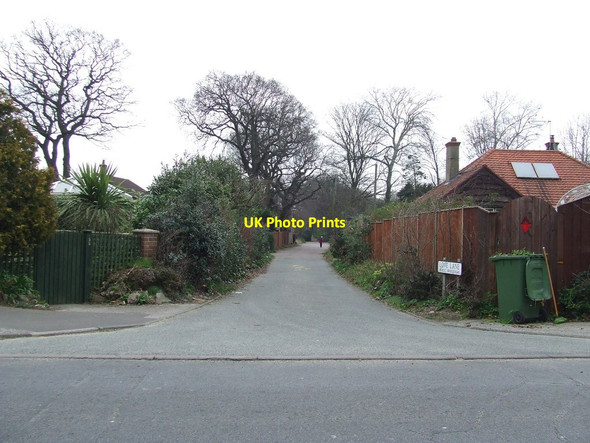 Photo 6"x4" Love Lane Lowestoft c2016