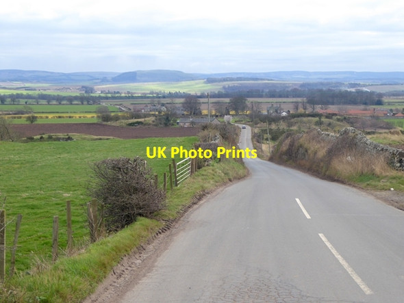 Photo 6"x4" Country road near Waughton Castle Kingston\/NT5482 c2016