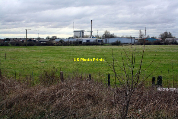 Photo 6"x4" Fernley Green Industrial Estate and glass factory Knottingley c2016