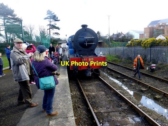 Photo 6"x4" Steam locomotive no 85, Whitehead Whitehead c2016