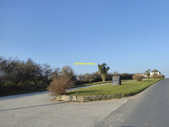 Photo 6"x4" Entrance to Helston Golf Club by B3297 Helston c2016