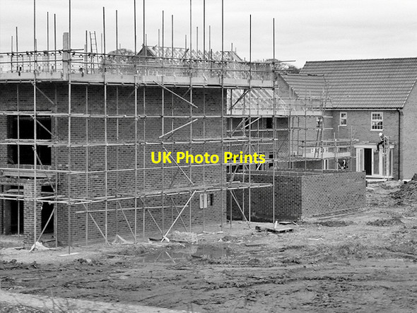 Photo 6"x4" New House Building at Mowbray Park Northallerton c2016