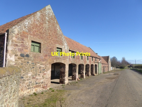 Photo 6"x4" Old stables at Blackdykes Farm Blackdykes\/NT5883 c2016
