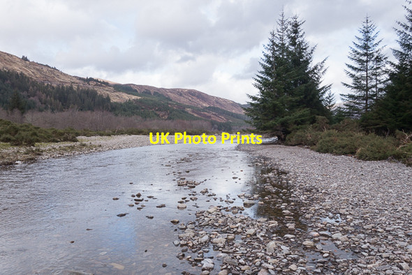 Photo 6"x4" View along the River Carron at Lair Lair\/NH0148 c2016