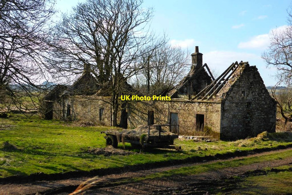 Photo 6"x4" Burnfoot (Derelict) Gilmourton c2016