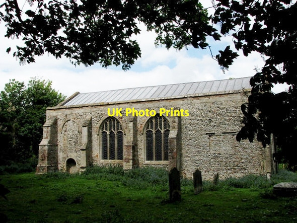 Photo 6"x4" All Saints church in East Barsham East Barsham c2007