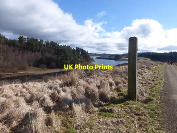 Photo 6"x4" Inlet on Kielder Water Bullcrag Edge c2016