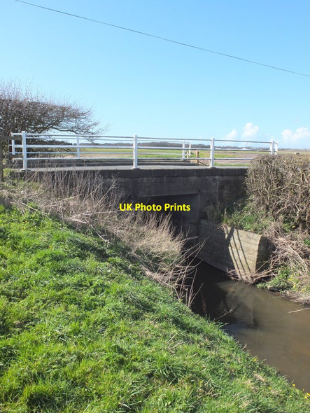 Photo 6"x4" Sandy Brook passing under Wyke Cop Road Carr Cross c2016