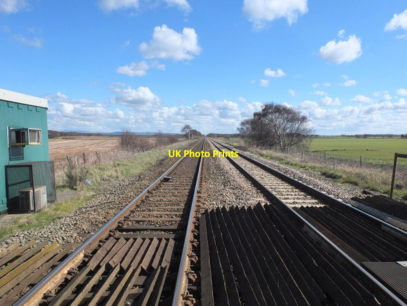 Photo 6"x4" Southport to Wigan Railway Line at Wyke Cop Road Carr Cross c2016