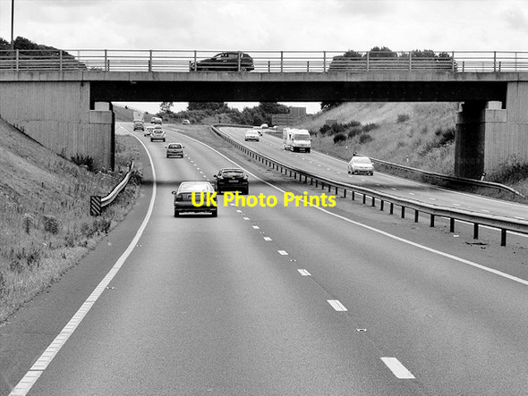 Photo 6"x4" New Bridge over A1(M) near Blyth Blyth\/SK6287 c2015