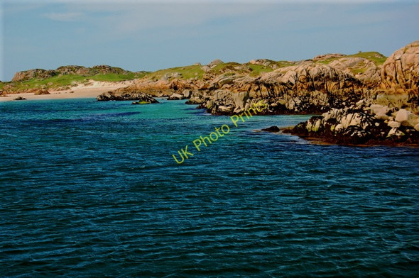 Photo 6"x4" Eighter Island coastal scenery Burtonport c2008