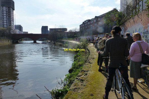 Photo 6"x4" The River Irwell Manchester c2016