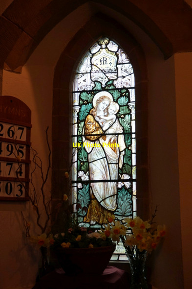 Photo 6"x4" Stained Glass Window Ratlinghope c2016