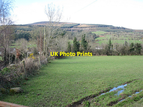 Photo 6"x4" Fieldscape with Brandon Hill Graiguenamanagh c2016