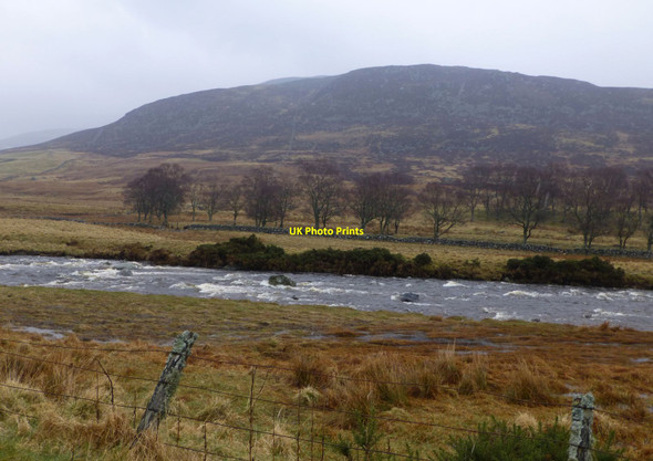 Photo 6"x4" Marsh beside the River Isla Delnamer c2016