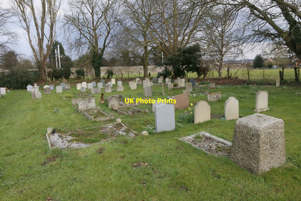 Photo 6"x4" Corner of the Churchyard South Stoke\/SU5983 c2016