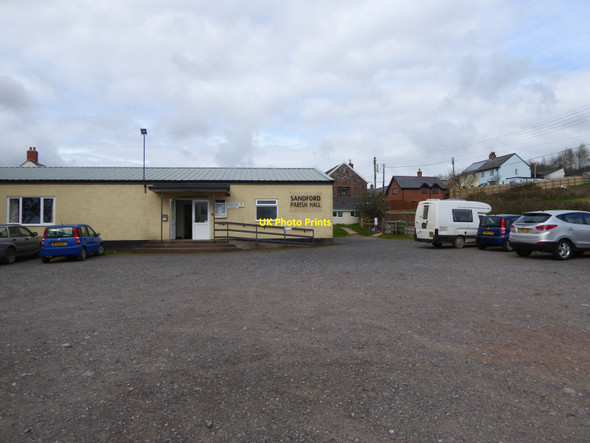 Photo 6"x4" Sandford Parish Hall Crediton c2016