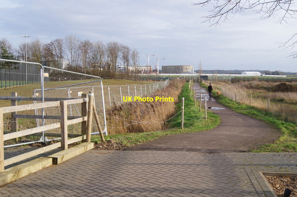 Photo 6"x4" Path from Trumpington Trumpington c2015